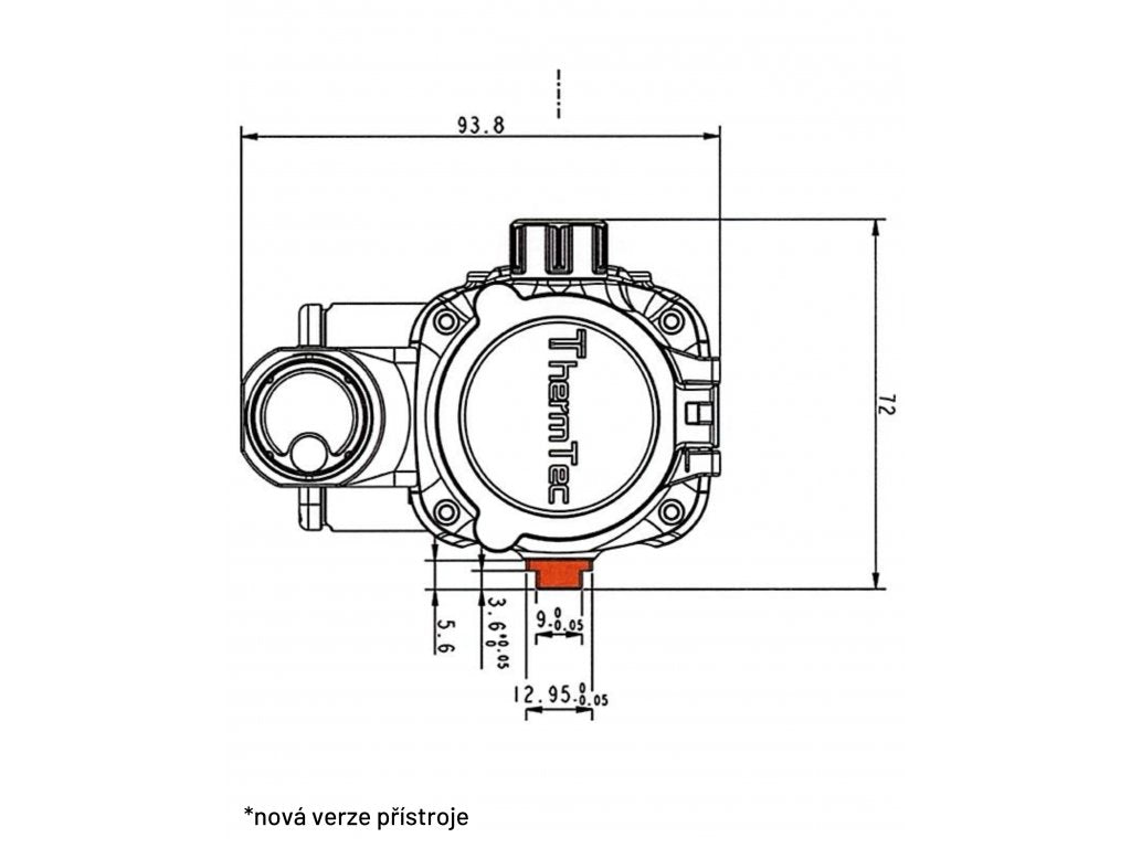 Stahladapter für Blaser für ThermTec Vidar