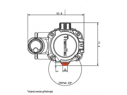 Stahladapter für Blaser für ThermTec Vidar