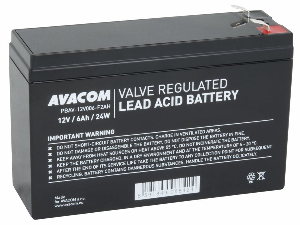 External 12V power source - battery