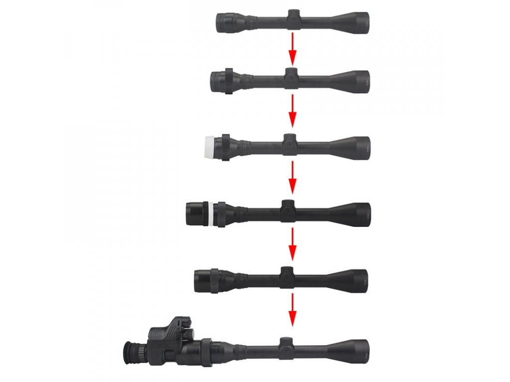 Universal adapter for PARD NV007S (from 36 to 47 mm)